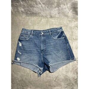 DL1961 Emilie Short Women Size 31 High Rise Vintage 4" Denim Cut Off